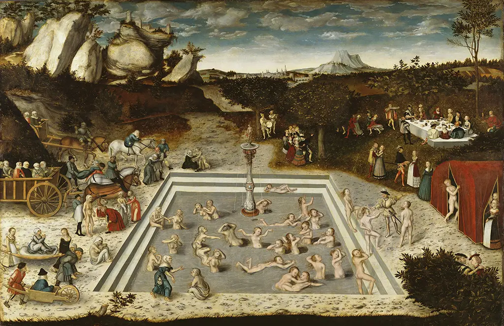 The Fountain of Youth in Detail Lucas Cranach
